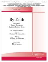 By Faith Vocal Solo & Collections sheet music cover